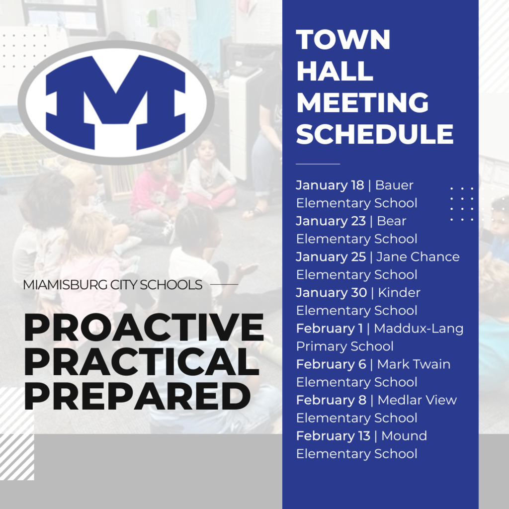 town hall meeting schedule
